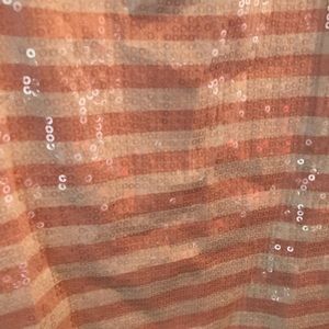 Talbots Tops - Talbots Pink and White Sequin Stripe Tank Top. Talbots Tops - Talbots Pink and White Sequin Stripe Tank Top.